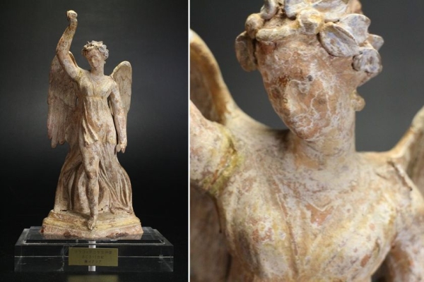 彫刻美術 テラコッタ ニケ女神像 BC3～1世紀 南イタリア