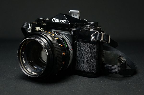 Canon F-1 キヤノン FD 55mm 1:1.2 付