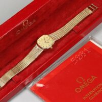 OMEGA オメガ DE VILLE デビル レディース腕時計 クォーツ 箱付属