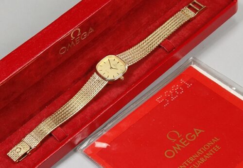 OMEGA オメガ DE VILLE デビル レディース腕時計 クォーツ 箱付属