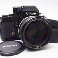 Nikon F2 ニコン フォトミック フィルム一眼カメラ・NIKKOR 85mm 1:1.4 単焦点レンズ 現状品