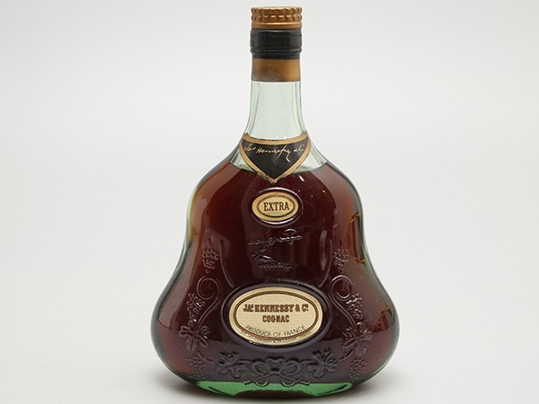 未開栓古酒 ジャズ ヘネシー HENNESSY EXTRA 旧グリーンボトル 金キャップ コニャック 700ml