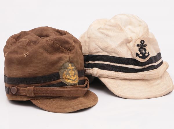 旧日本軍 海軍 略帽 二種士官用・三種兵用 帽子