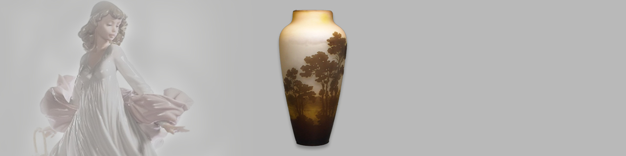 陶磁器、ガラス製品、ビスクドール、家具　等イメージ