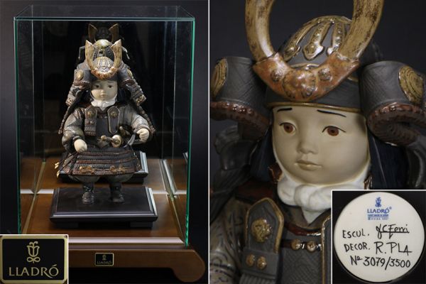 リヤドロ兜人形