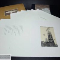 詩画集 詩・高橋睦郎 銅版画・秀島由己男 南天子画廊限定