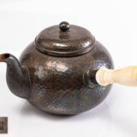 【純銀刻】鎚目 急須