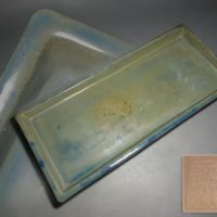 三琇一陽窯造 陶製 水盤