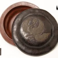 時代唐物 在款 鳳 香合 箱書有