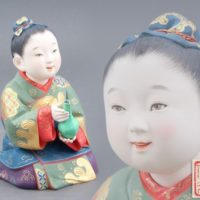 人形師 中村信喬作「養老」博多人形