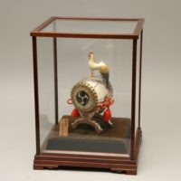 関武比古 銀製刻 東天紅