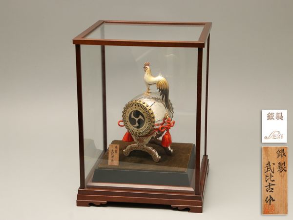 関武比古 銀製刻 東天紅