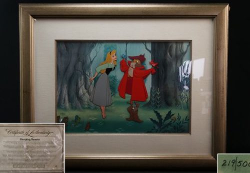 ディズニーセル画「眠れる森の美女」