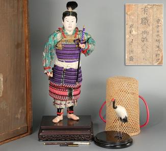 有職 御雛人形司 永徳斎作 日本人形 合箱