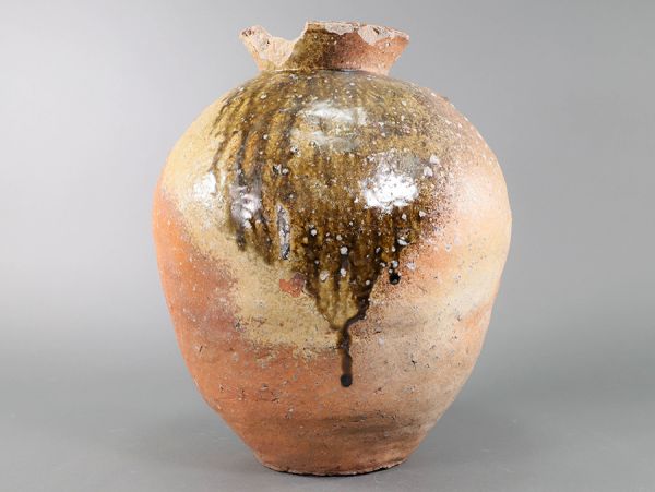 古信楽 壷 高さ37.5cm
