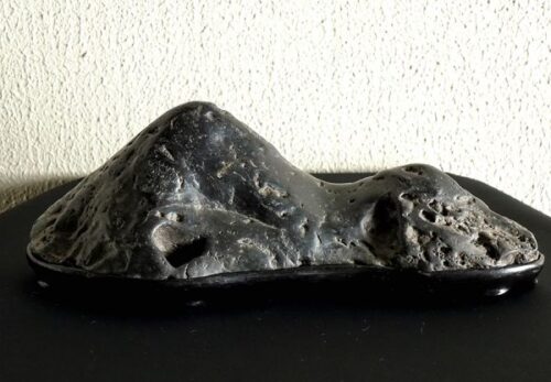 鑑賞石 重量3.5kg 台座付属