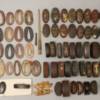 武具 刀装具まとめて 縁頭・切羽・目貫・笄